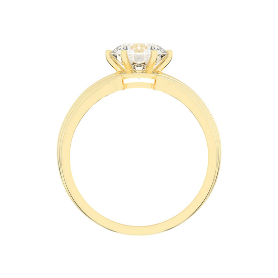 2.00Ct Round Shape Solitaire