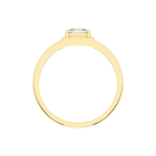 1.00Ct Princess Shape Solitaire