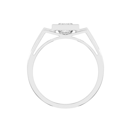 1.25Ct Princess Shape Solitaire