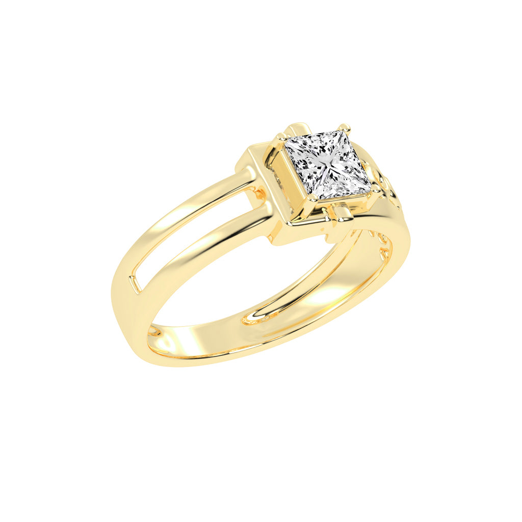 Shimmer Crown 1.00Ct Solitaire