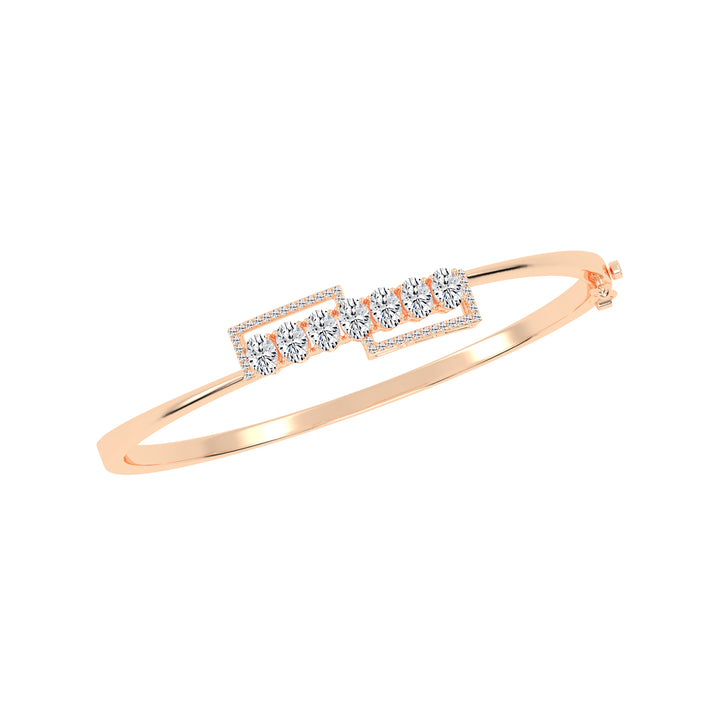 Briona Oval Cut Kada Lab Diamond Bracelet
