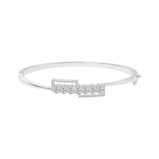 Briona Oval Cut Kada Lab Diamond Bracelet