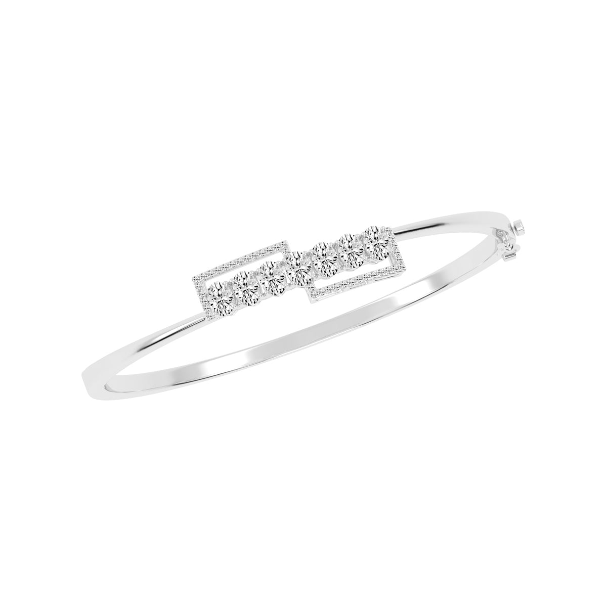 Briona Oval Cut Kada Lab Diamond Bracelet
