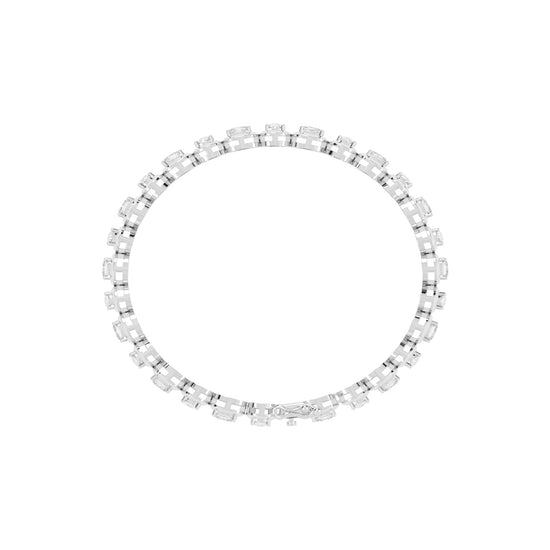 Tyra Cushion Cut Fancy Lab Diamond Bracelet