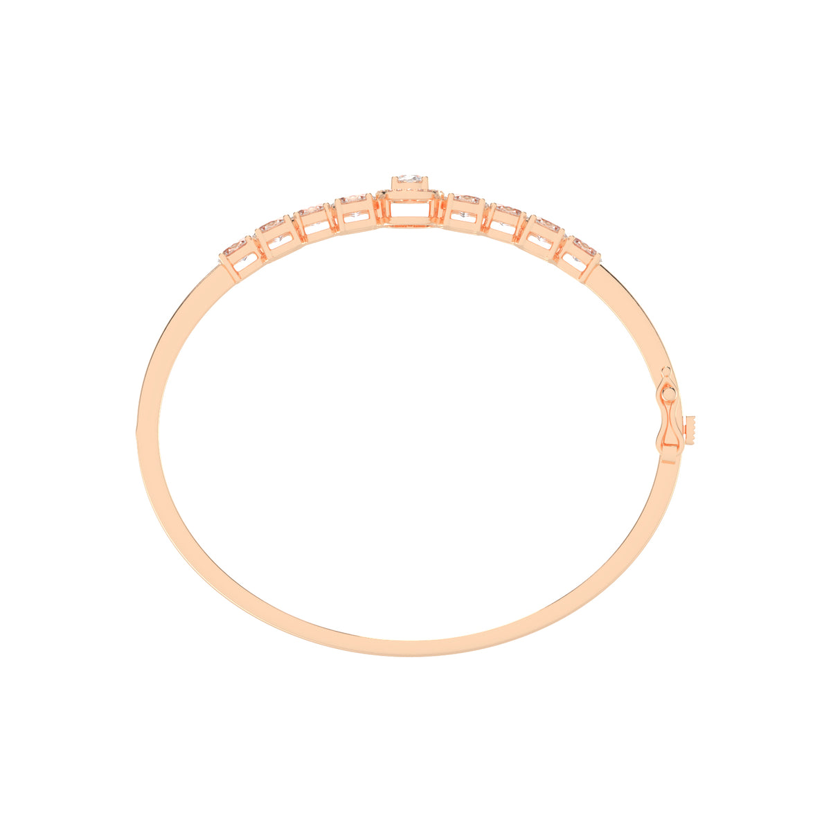 Melora Oval Cut Kada Lab Diamond Bracelet