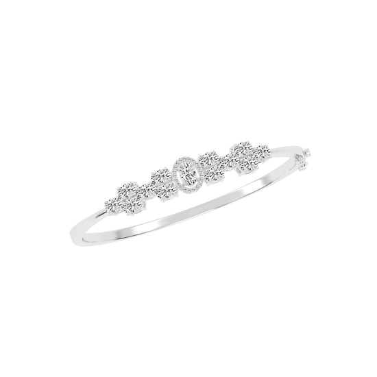 Melora Oval Cut Kada Lab Diamond Bracelet