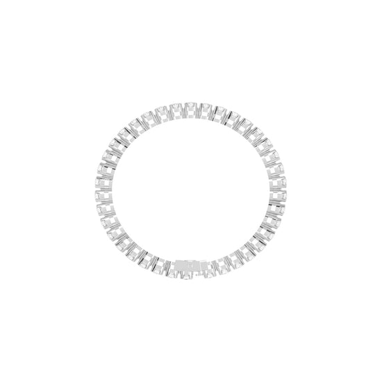 Eterna Shine 3.25Ct Bezel Setting Round Cut Delicate Lab Diamond Bracelet