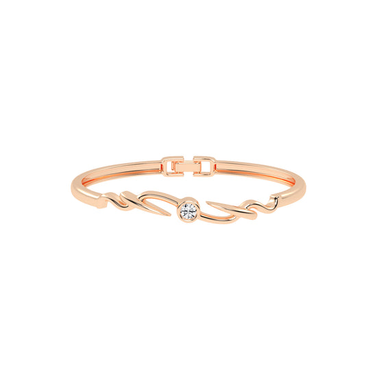 Vellia 0.50Ct Single Round Cut Kada Lab Diamond Bracelet