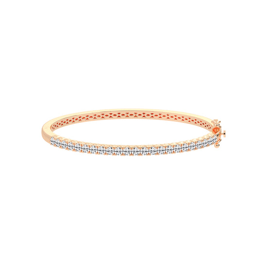 Alora 2Ct Round Cut Kada Lab Diamond Bracelet