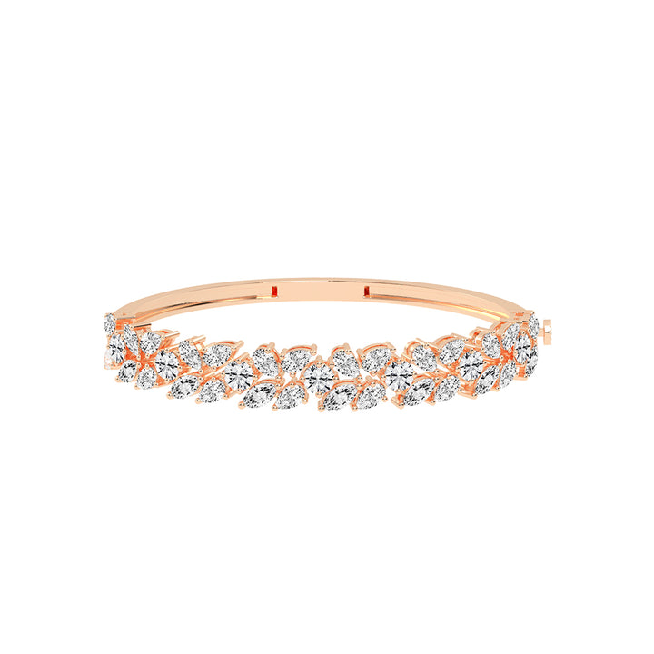Marelle 10.5Ct Two Row Fancy Lab Diamond Bracelet