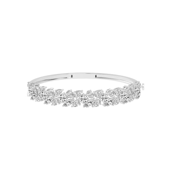 Marelle 10.5Ct Two Row Fancy Lab Diamond Bracelet