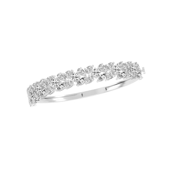 Marelle 10.5Ct Two Row Fancy Lab Diamond Bracelet