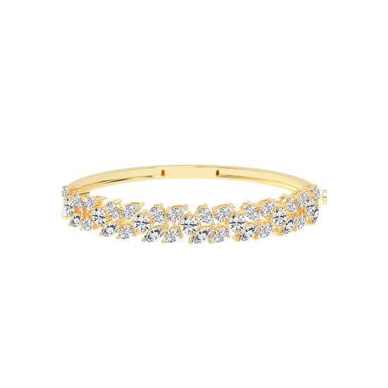 Marelle 10.5Ct Two Row Fancy Lab Diamond Bracelet