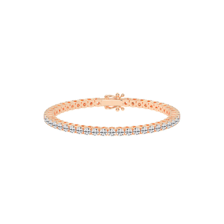 Vivara 4.5Ct Standard Round Cut Tennis Lab Diamond Bracelet