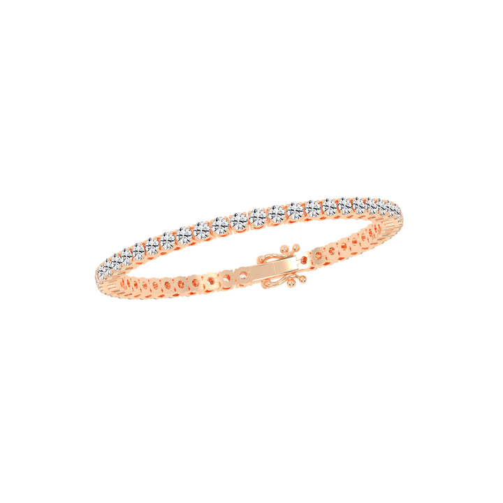 Vivara 4.5Ct Standard Round Cut Tennis Lab Diamond Bracelet