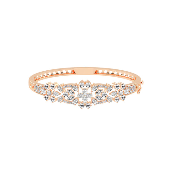 Sienna 3.75Ct Marquise Cut Kada Lab Diamond Bracelet