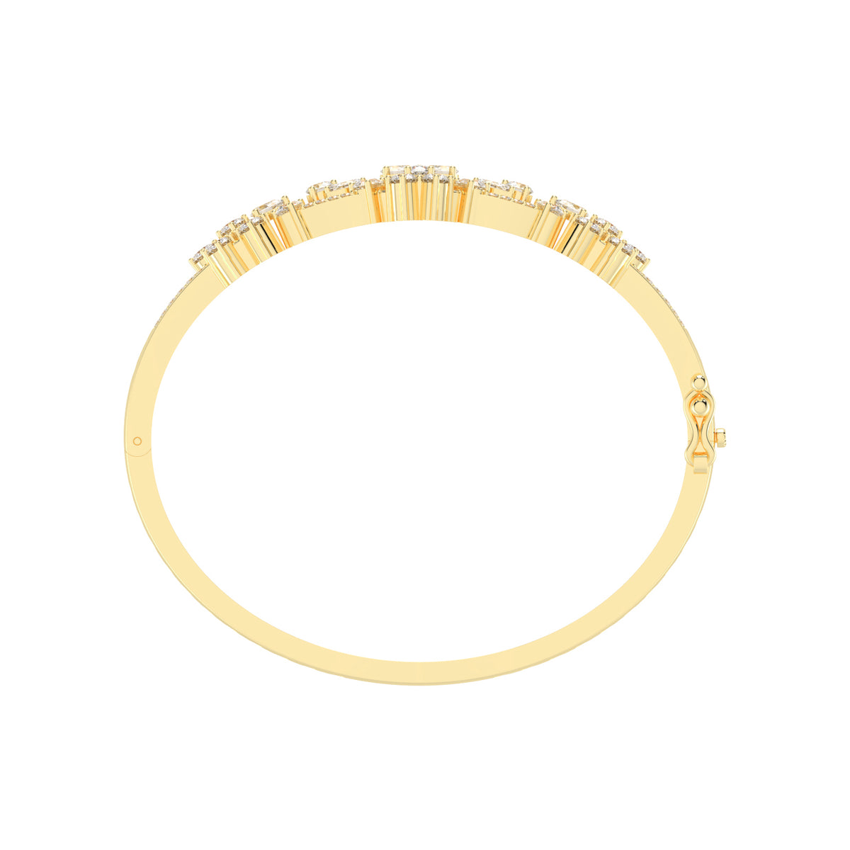 Sienna 3.75Ct Marquise Cut Kada Lab Diamond Bracelet