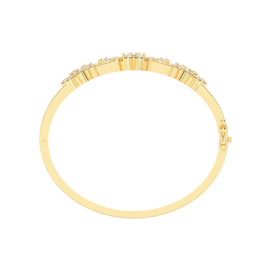 Sienna 3.75Ct Marquise Cut Kada Lab Diamond Bracelet