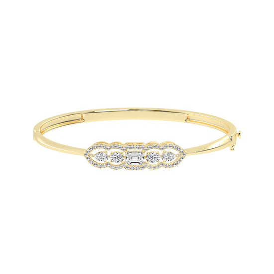 Cassia 1.75Ct Emerald Cut Kada Lab Diamond Bracelet