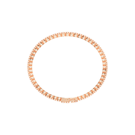 Viora 1.50Ct Miracle Setting Round Cut Tennis Lab Diamond Bracelet