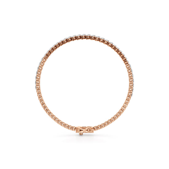 Luminous Marquise & Round Diamond Bracelet