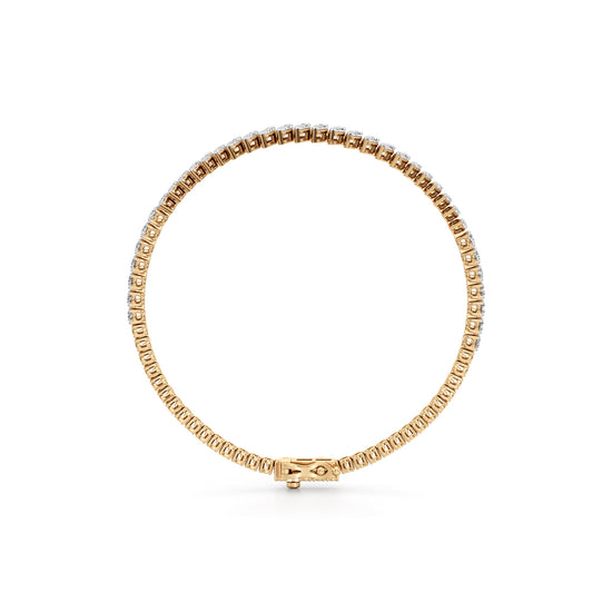 Luminous Marquise & Round Diamond Bracelet