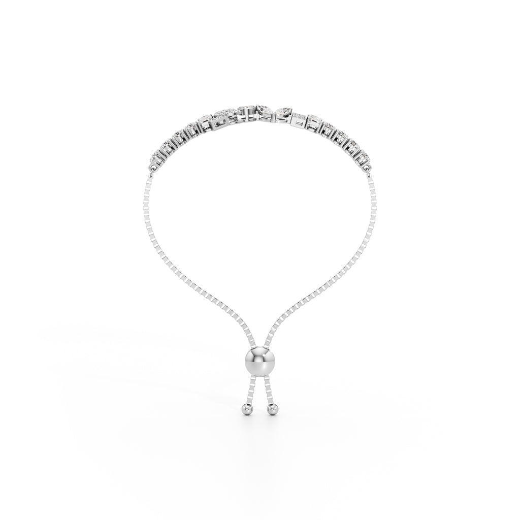 Dazzling Love Diamond Bracelet