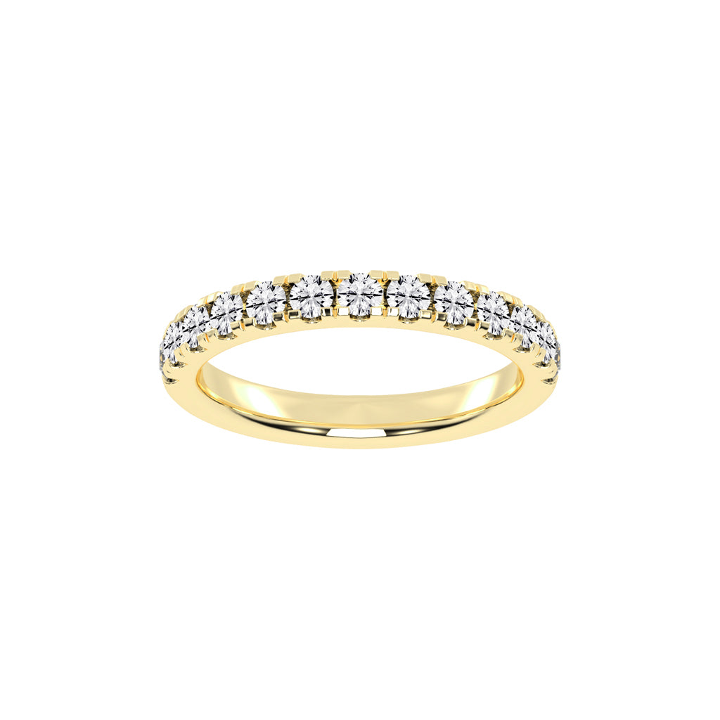 Radiance shared style eternity lab diamond ring