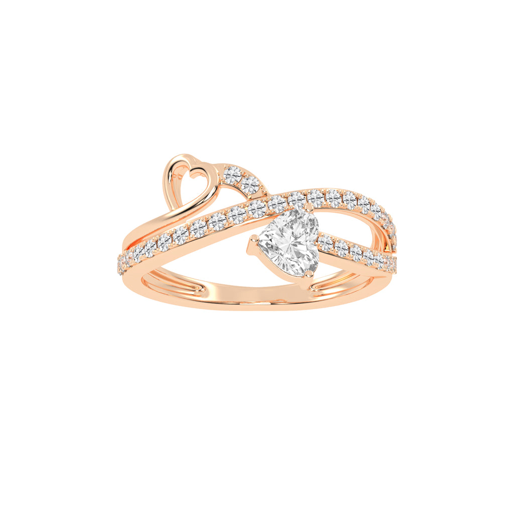 Infinite Love Heart Ring