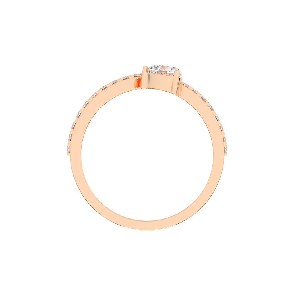 Infinite Love Heart Ring