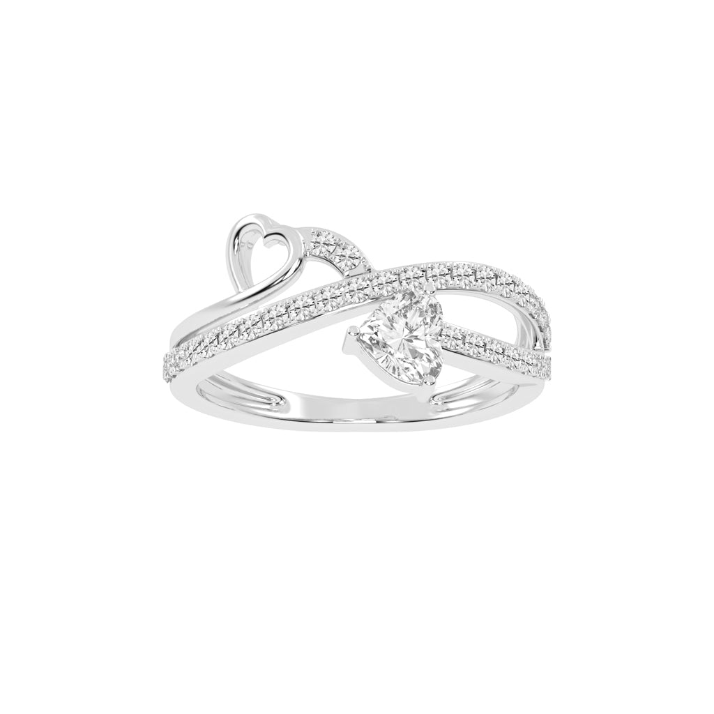 Infinite Love Heart Ring