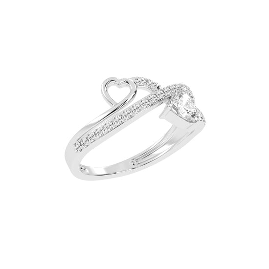 Infinite Love Heart Ring