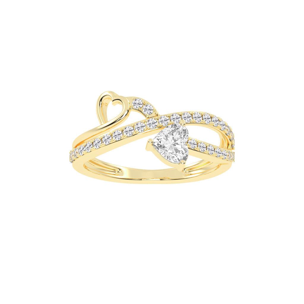 Infinite Love Heart Ring