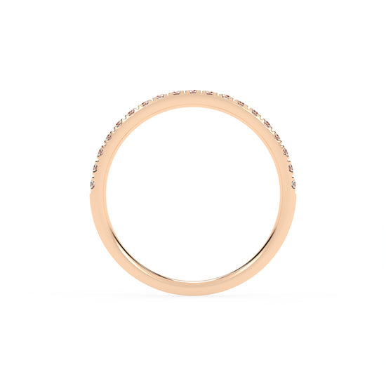 Serenite Surface Prong Delicate Lab Diamond Ring