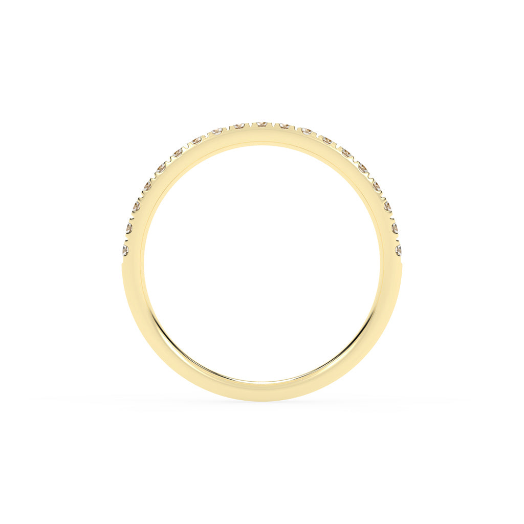 Serenite Surface Prong Delicate Lab Diamond Ring