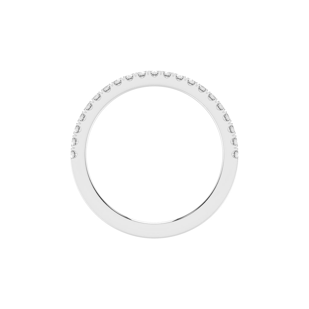 Emoria Shared Prong Eternity Lab Diamond Ring