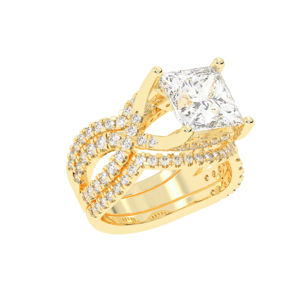 Regal Princess Diamond Bridal Set