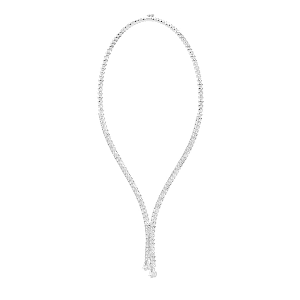 Seren Twist Lariat Necklace