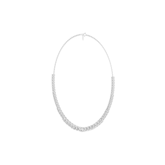 Lunaria Graduated Diamond Necklace