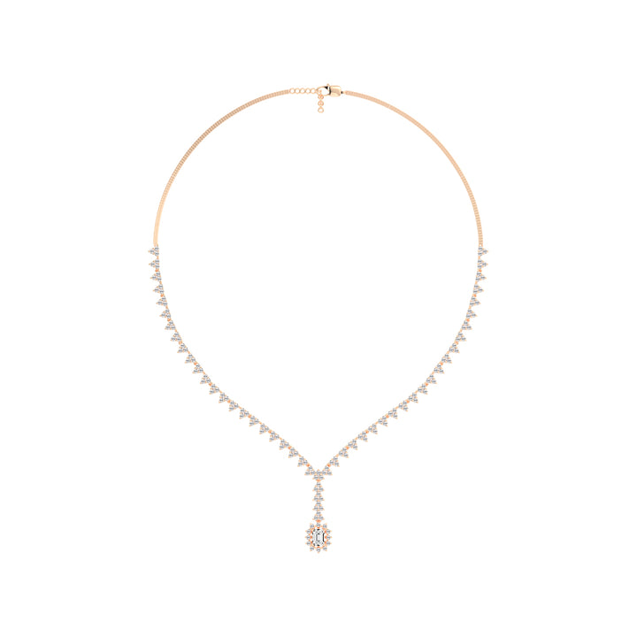 Celeste Cascade Diamond Necklace