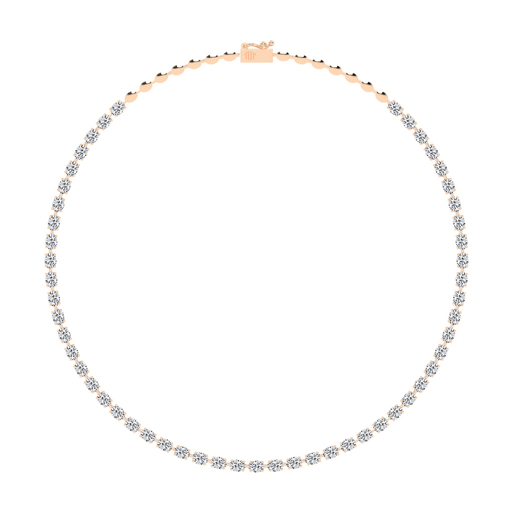 Eterna Classic Diamond Tennis Necklace