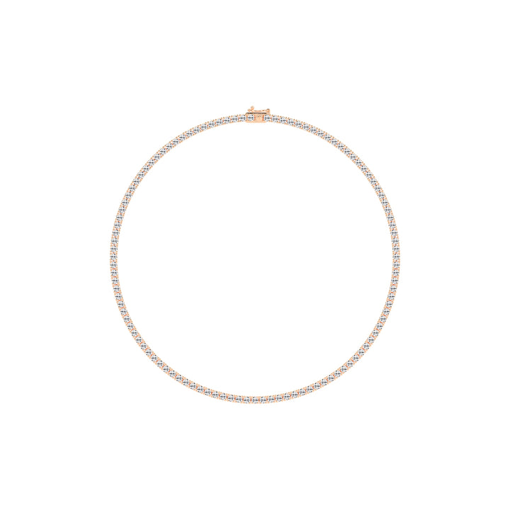 Aurelia Luxe Gold Tennis Necklace
