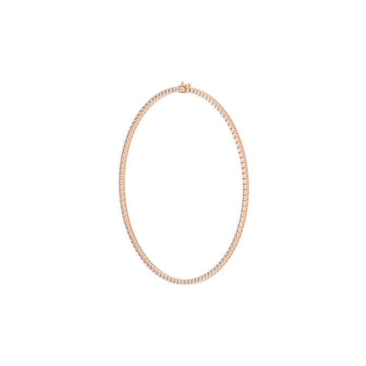 Aurelia Luxe Gold Tennis Necklace