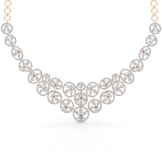 Radiant Bloom Designer Necklace