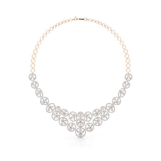 Radiant Bloom Designer Necklace