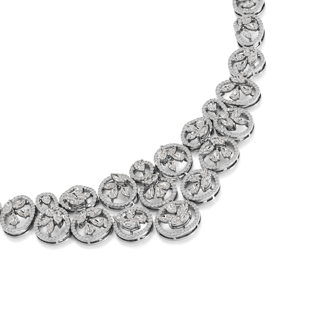 Radiant Bloom Designer Necklace