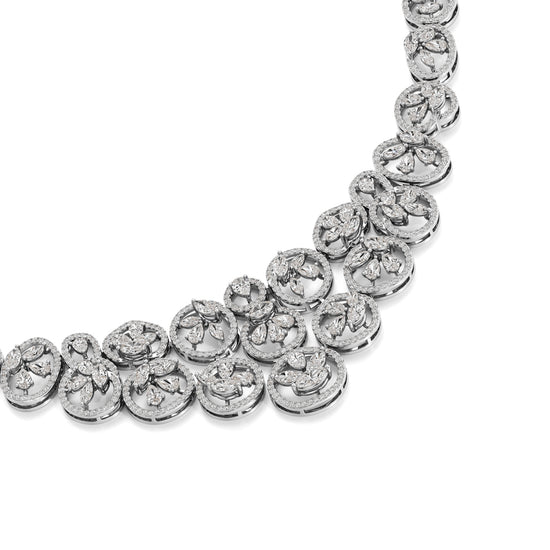 Radiant Bloom Designer Necklace