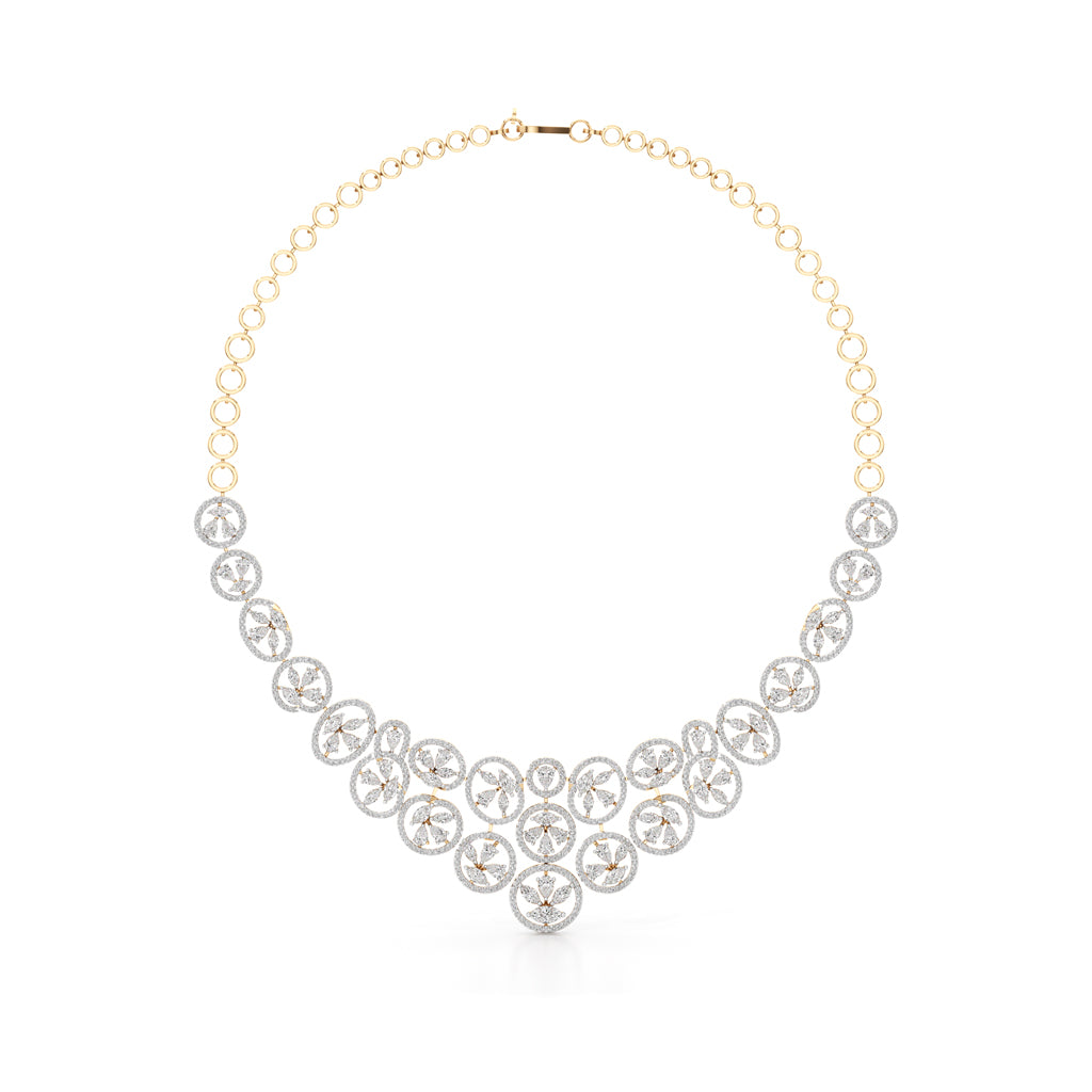 Radiant Bloom Designer Necklace