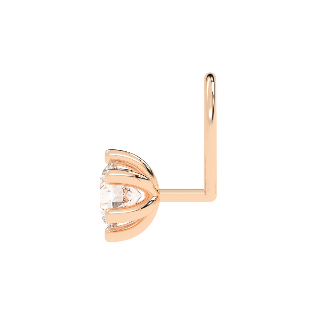 Elara Bloom Rose Nose Pin