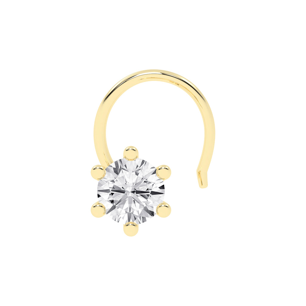 Elara Bloom Rose Nose Pin